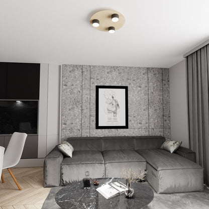 Pixo 3 loftlampe sort