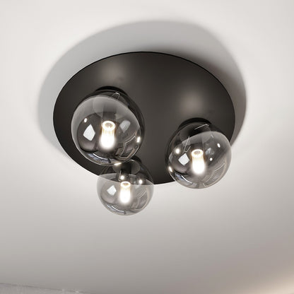 Solar 3 loftlampe sort/grafit