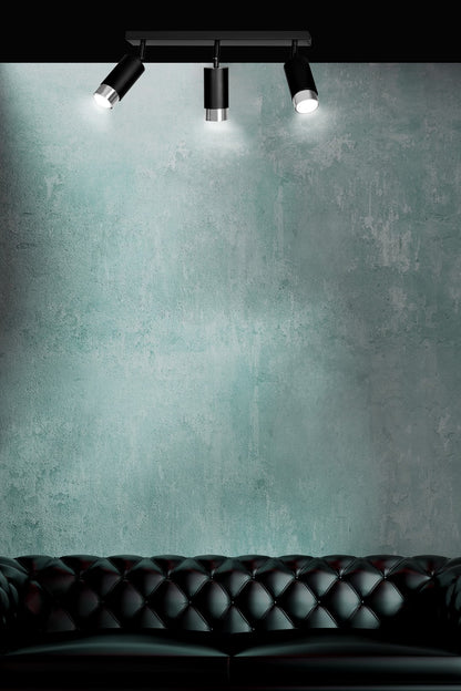 Hiro 3 loftspot sort/krom