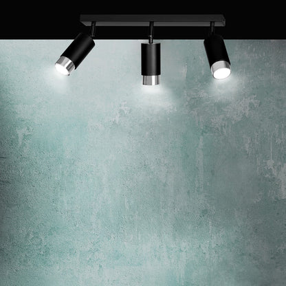 Hiro 3 loftspot sort/krom