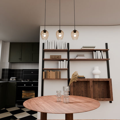 Istar 3 pendellampe sort/honninggul
