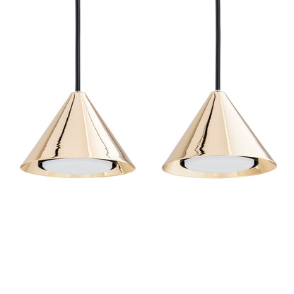 Elit 3 pendellampe sort/guld