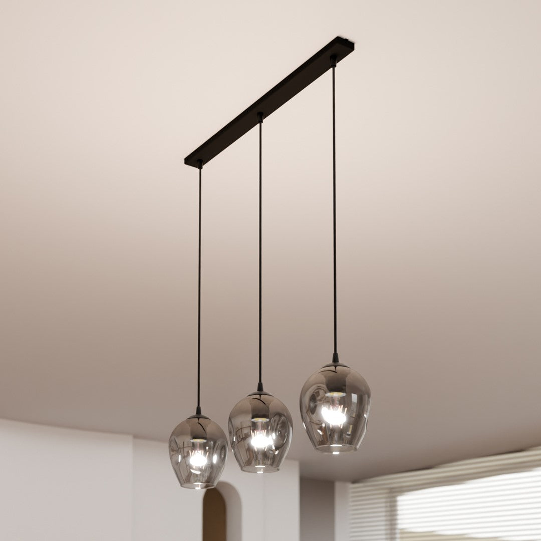 Istar 3 pendellampe sort/grafit