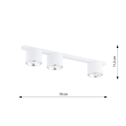 Nano 3 loftlampe hvid