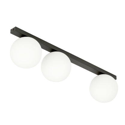 Fit 3 loftlampe sort/opal