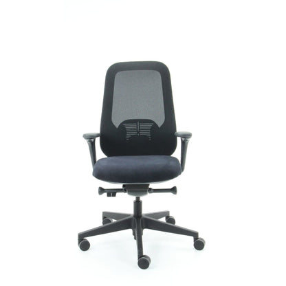 Workliving Nora Mesh Sort Regain - Kontorstol Ergonomisk design NEN1335