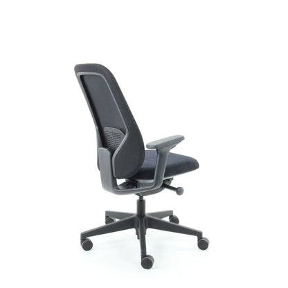 Workliving Nora Mesh Sort Regain - Kontorstol Ergonomisk design NEN1335