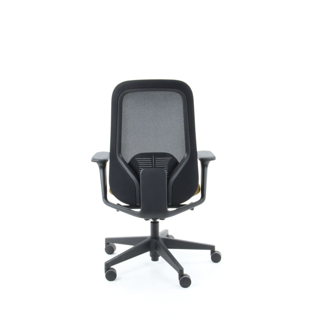 Workliving Nora Mesh Yellow Regain - Ergonomisk kontorstol NEN1335