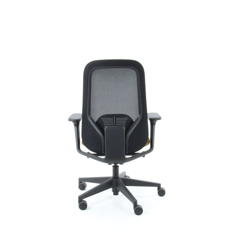 Workliving Nora Mesh Gul Regain - Ergonomisk designet kontorstol NEN1335