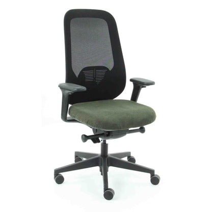 Workliving Nora Mesh Grøn Regain - Kontorstol Ergonomisk Design NEN1335