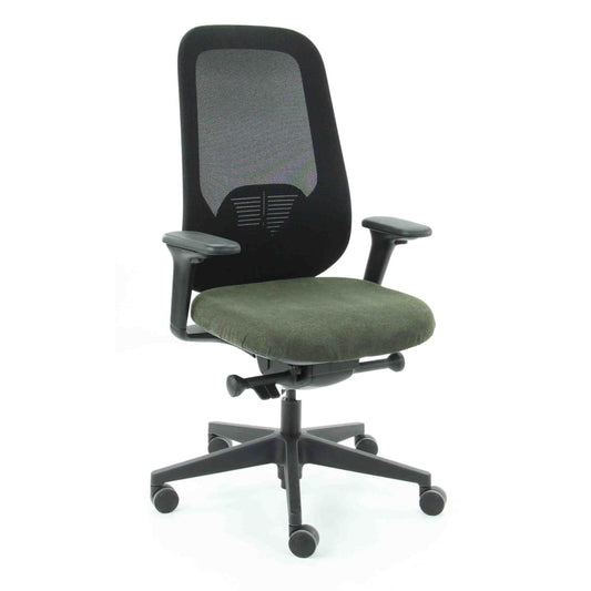 Workliving Nora Mesh Grøn Regain - Kontorstol Ergonomisk Design NEN1335