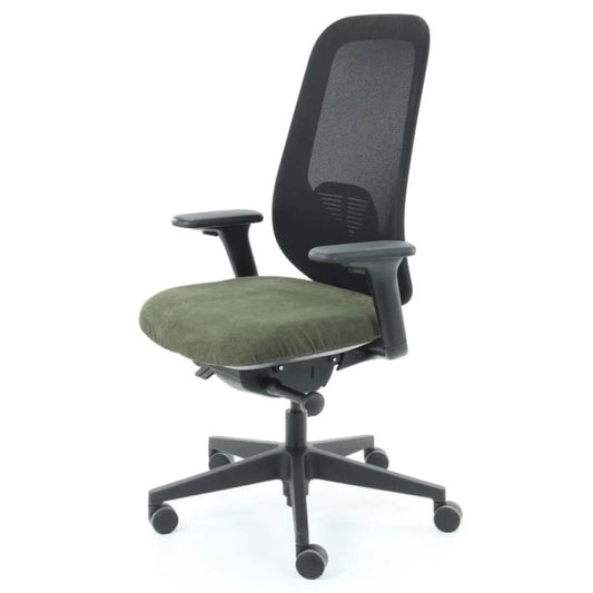 Workliving Nora Mesh Grøn Regain - Kontorstol Ergonomisk Design NEN1335