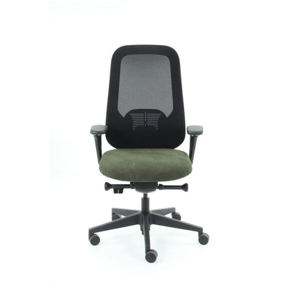 Workliving Nora Mesh Grøn Regain - Kontorstol Ergonomisk Design NEN1335