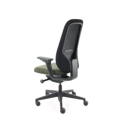 Workliving Nora Mesh Grøn Regain - Kontorstol Ergonomisk Design NEN1335