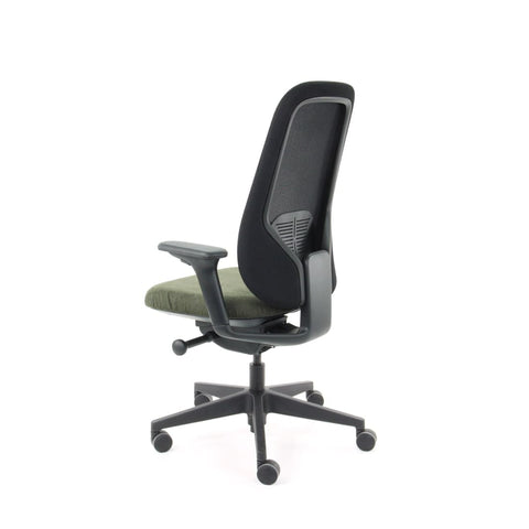 Workliving Nora Mesh Grøn Regain - Kontorstol Ergonomisk Design NEN1335