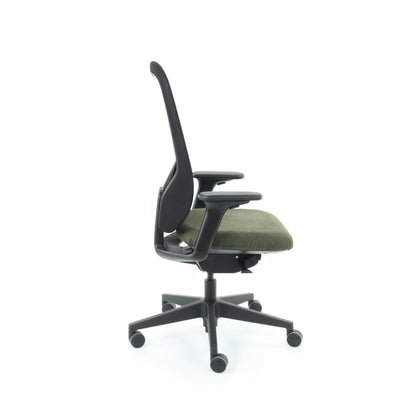 Workliving Nora Mesh Grøn Regain - Kontorstol Ergonomisk Design NEN1335