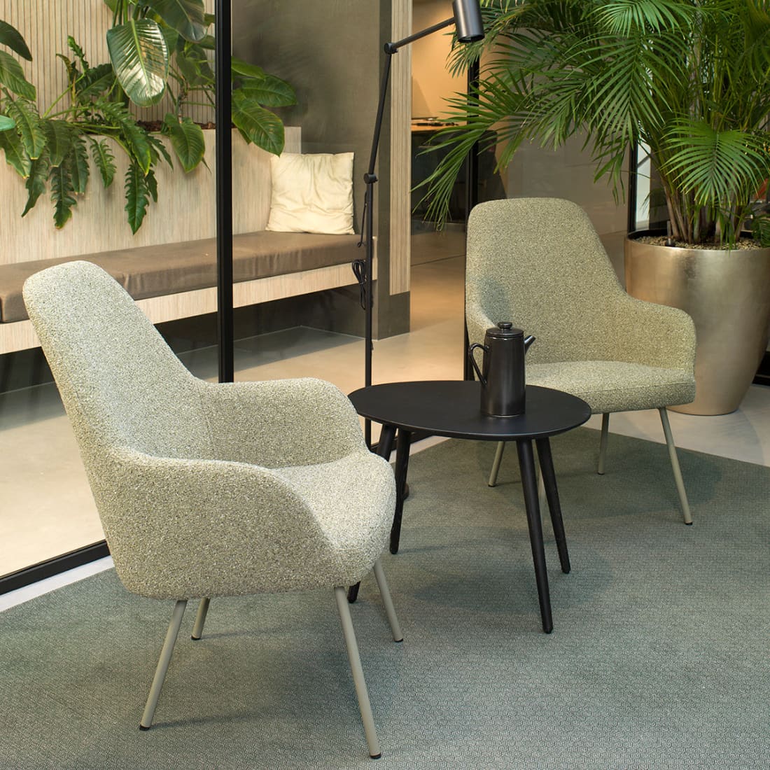 Workliving LoLa - Loungelænestol med fire ben - Mix og match