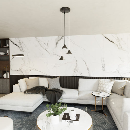 Elit 3 premium pendellampe sort