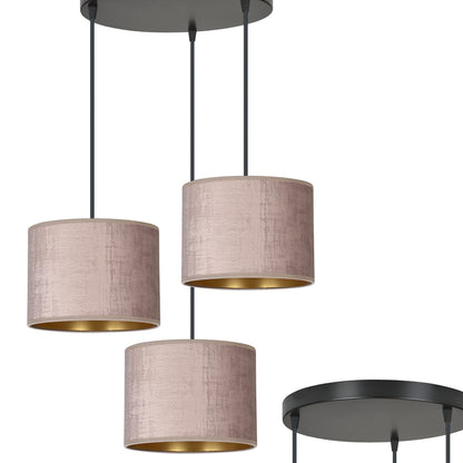Hilde 3 premium pendellampe rosa