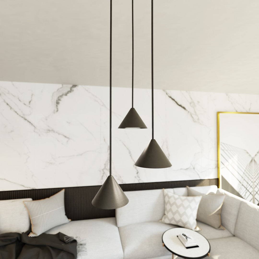 Elit 3 premium pendellampe sort