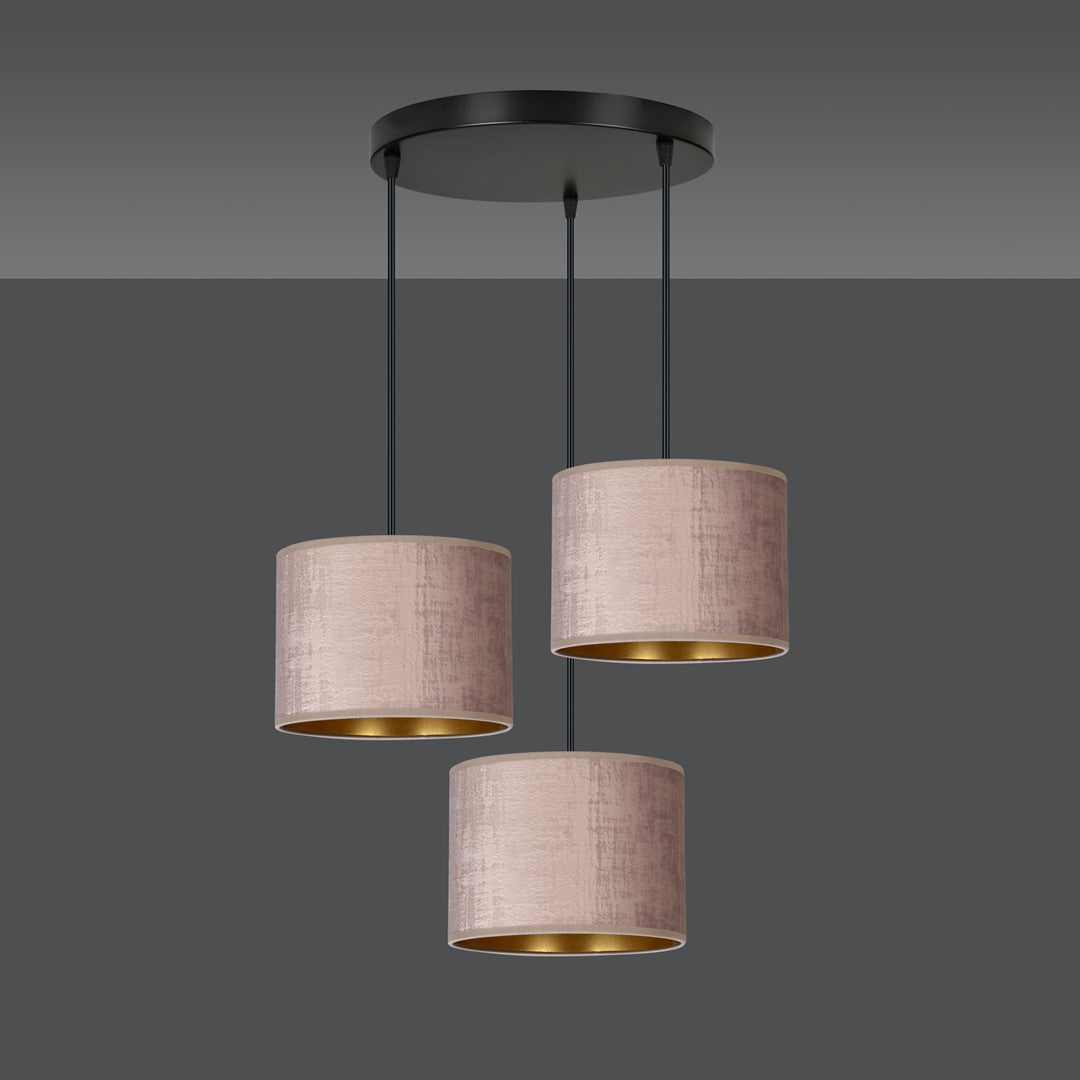 Hilde 3 premium pendellampe rosa