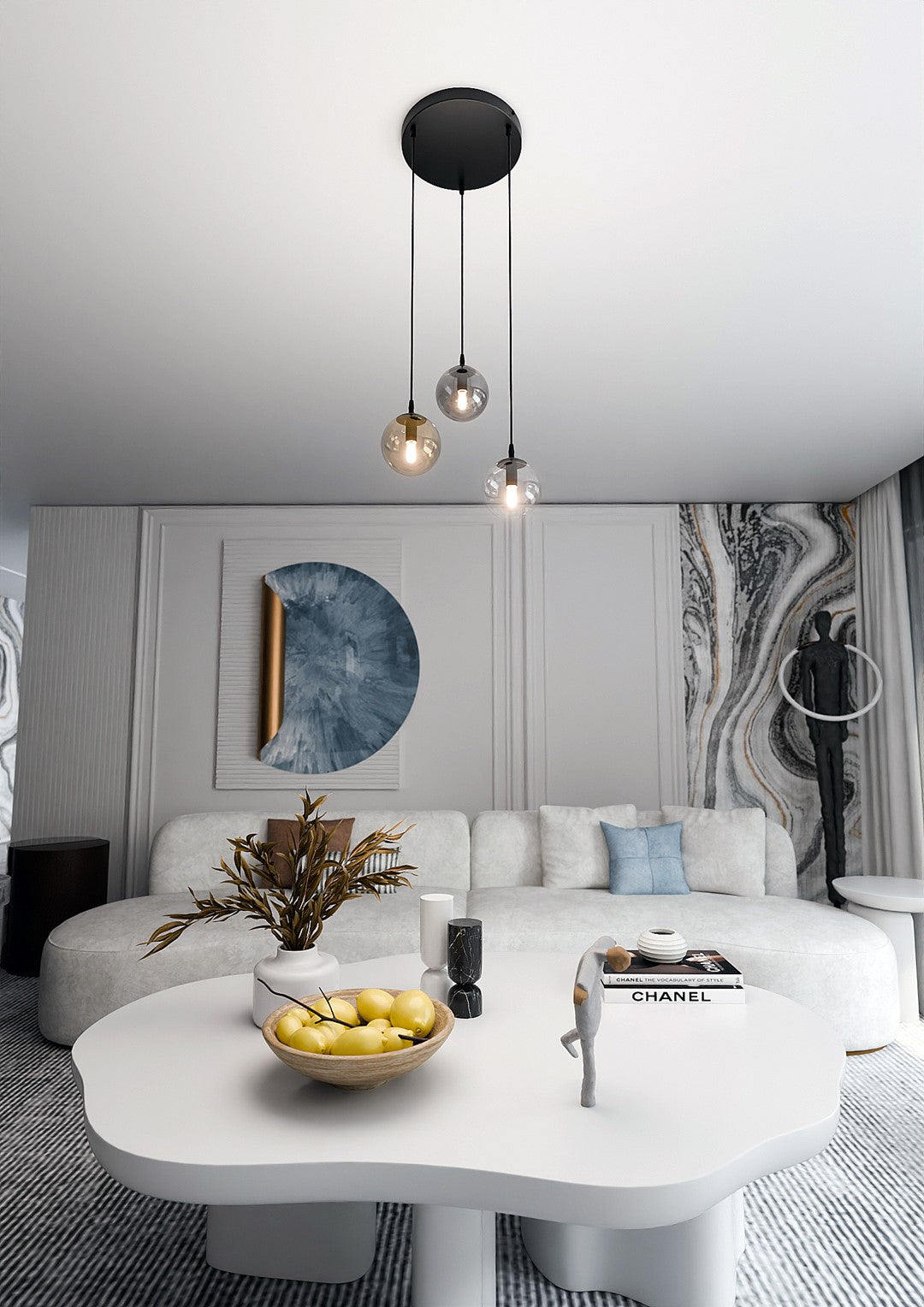 Cosmo 3 premium pendellampe blandet