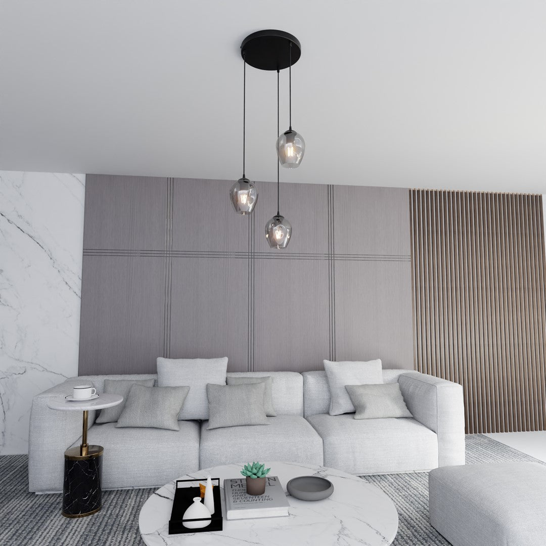 Istar 3 premium pendellampe sort/grafit