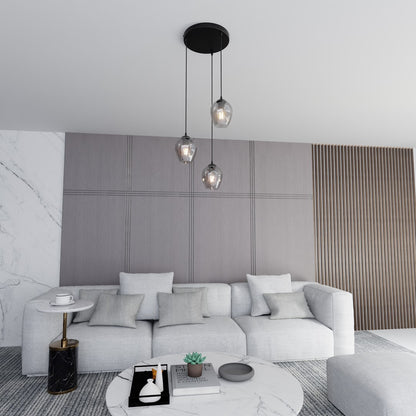 Istar 3 premium pendellampe sort/grafit