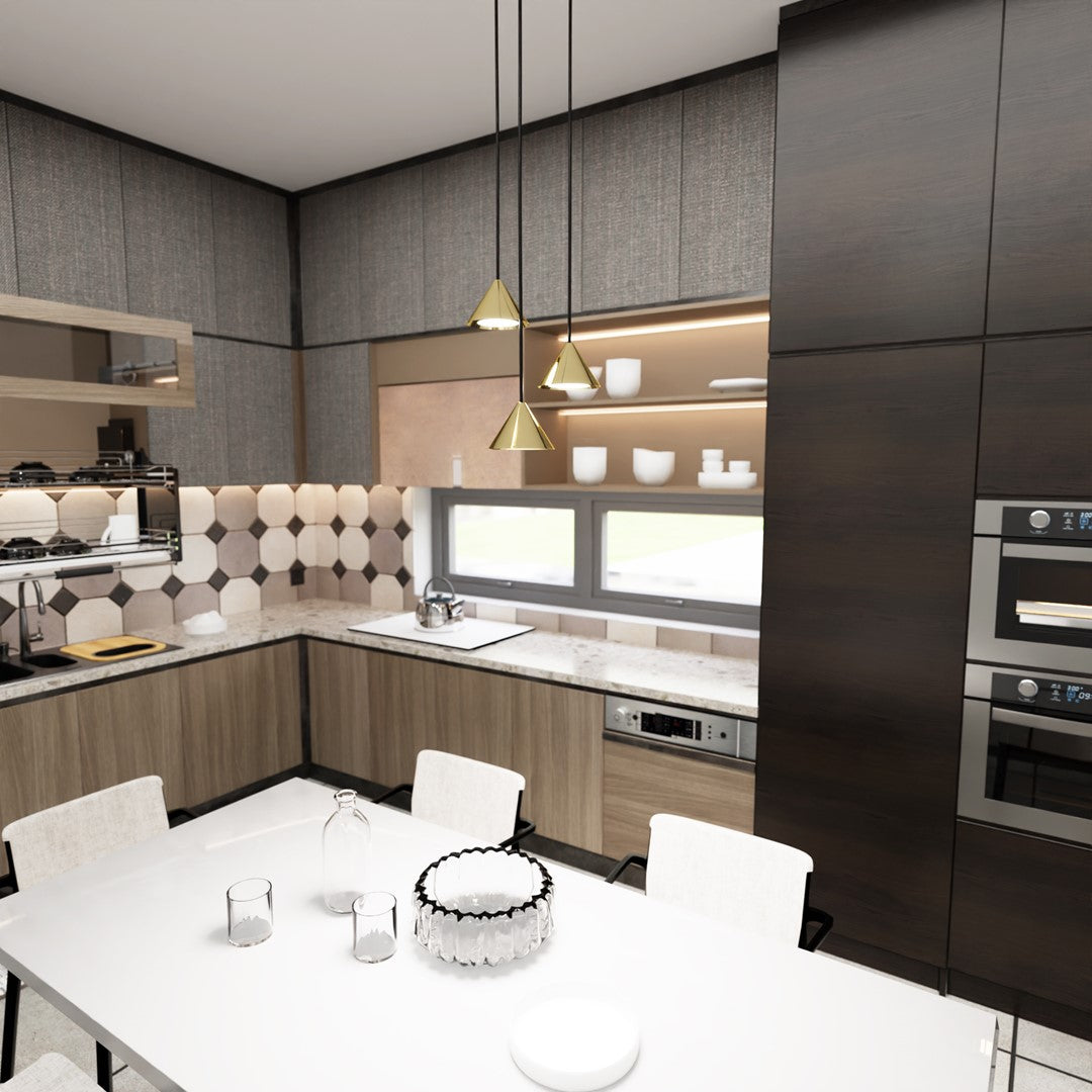 Elit 3 premium pendellampe guld