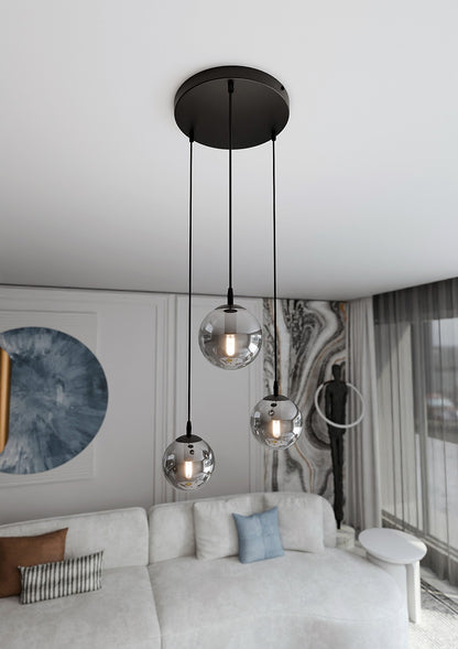 Cosmo 3 premium pendellampe grafit