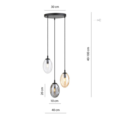 Astral 3 premium pendellampe blandet