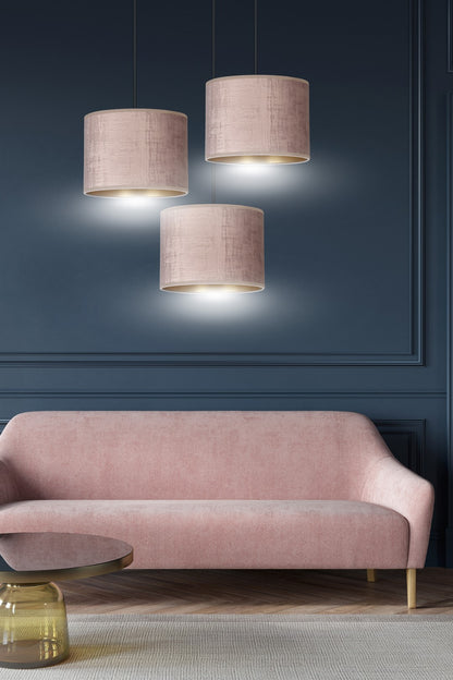 Hilde 3 premium pendellampe rosa