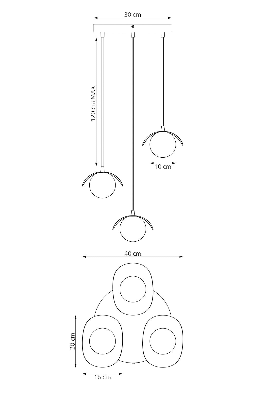 Ritual 3 premium pendellampe sort