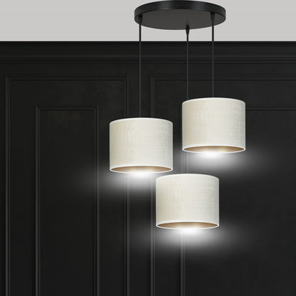 Hilde 3 premium pendellampe hvid