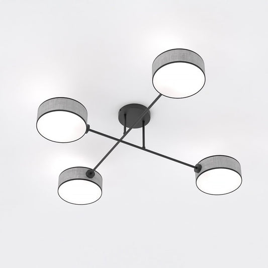 Maga 4 loftlampe grå
