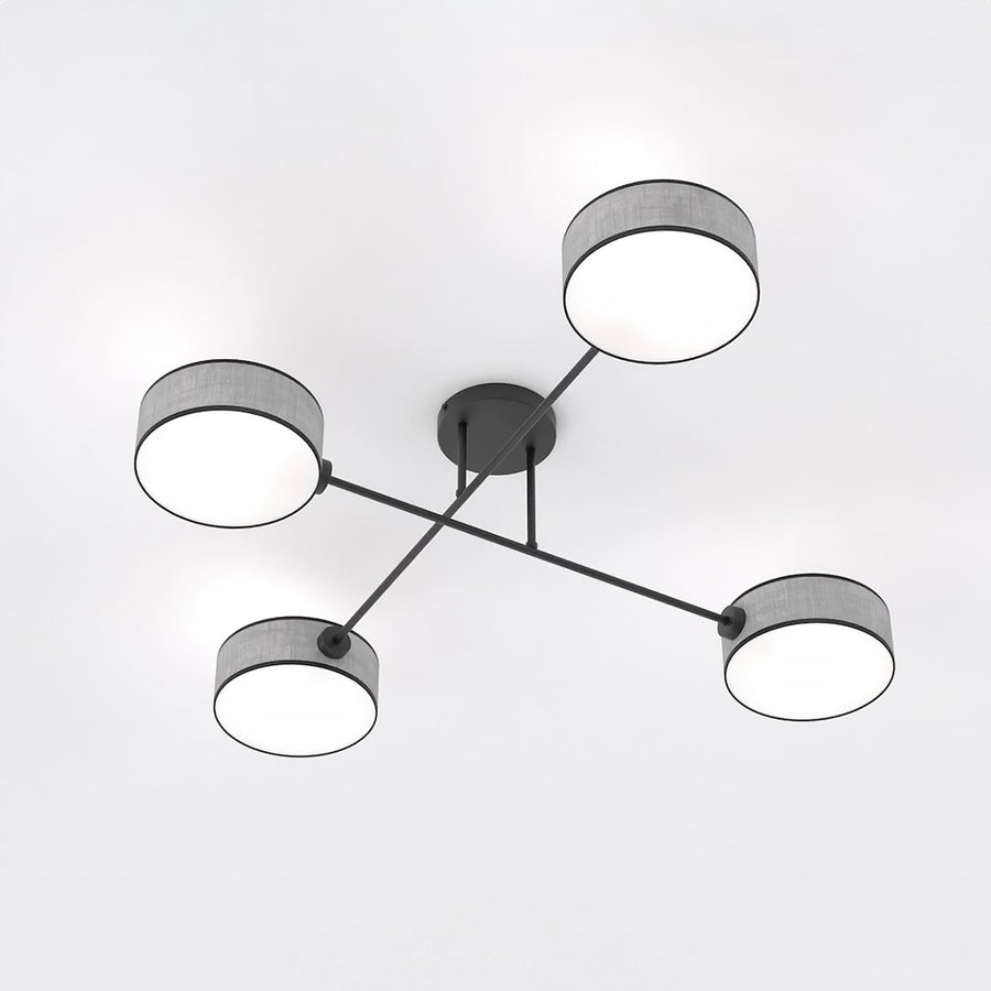 Maga 4 loftlampe grå