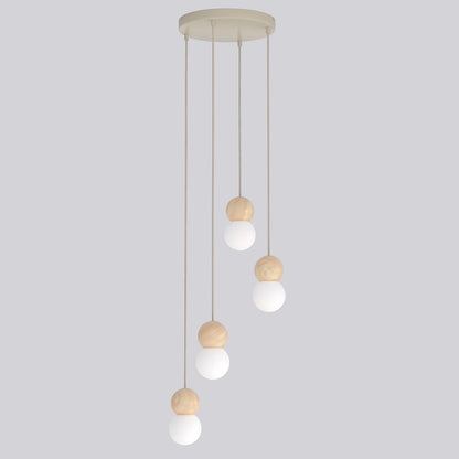 Loop 4 pendellampe mokka