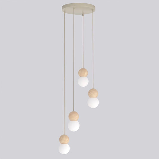 Loop 4 pendellampe mokka