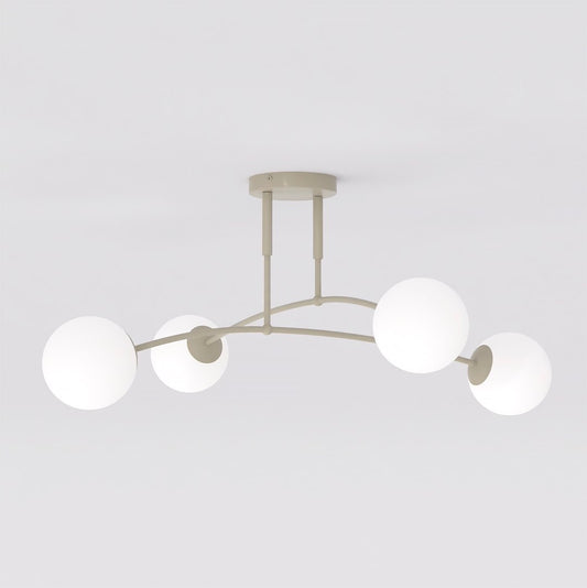 Nails 4 loftlampe mokka/opal