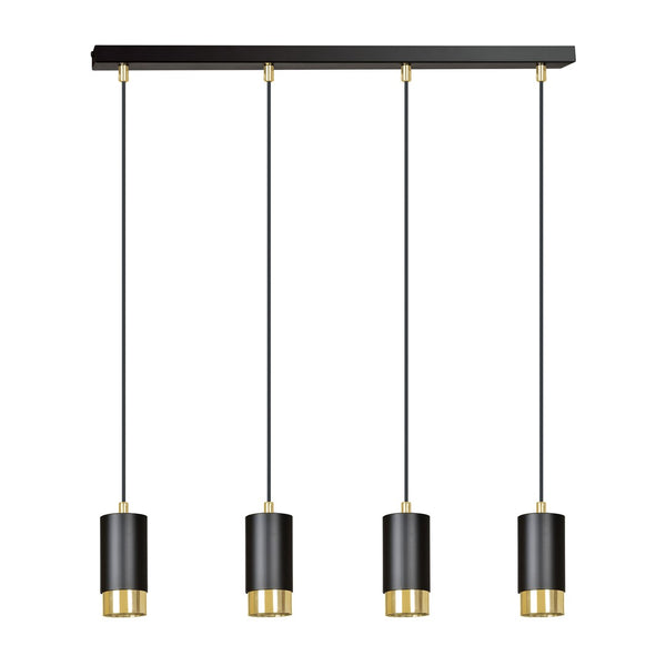 FUMIKO 4 SORT/GULD