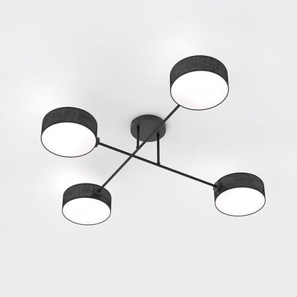 Maga 4 loftlampe sort