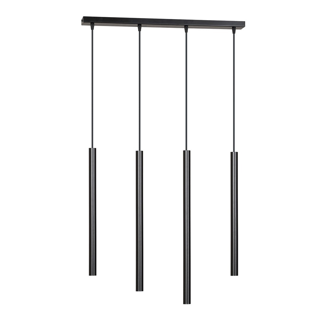 Selter 4 pendant light black