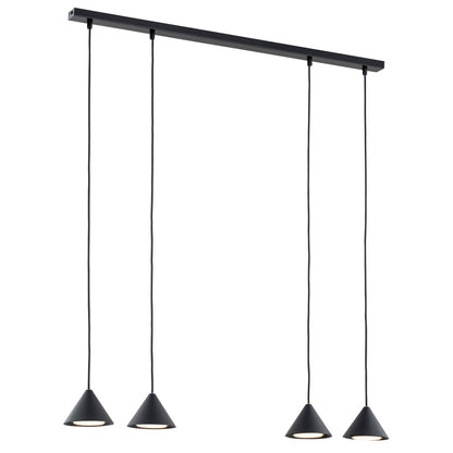 Elit 4 pendellampe sort
