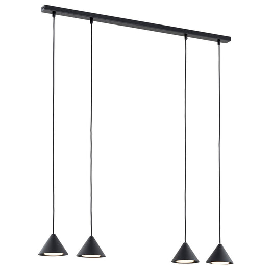 Elit 4 pendellampe sort