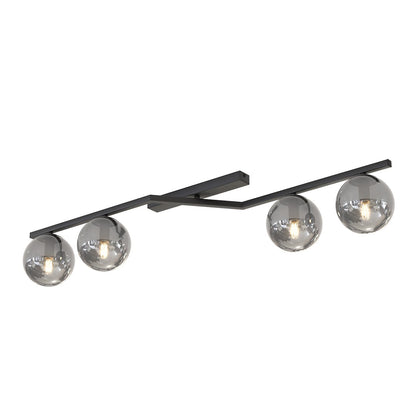 Naton 4 loftlampe sort/grafit