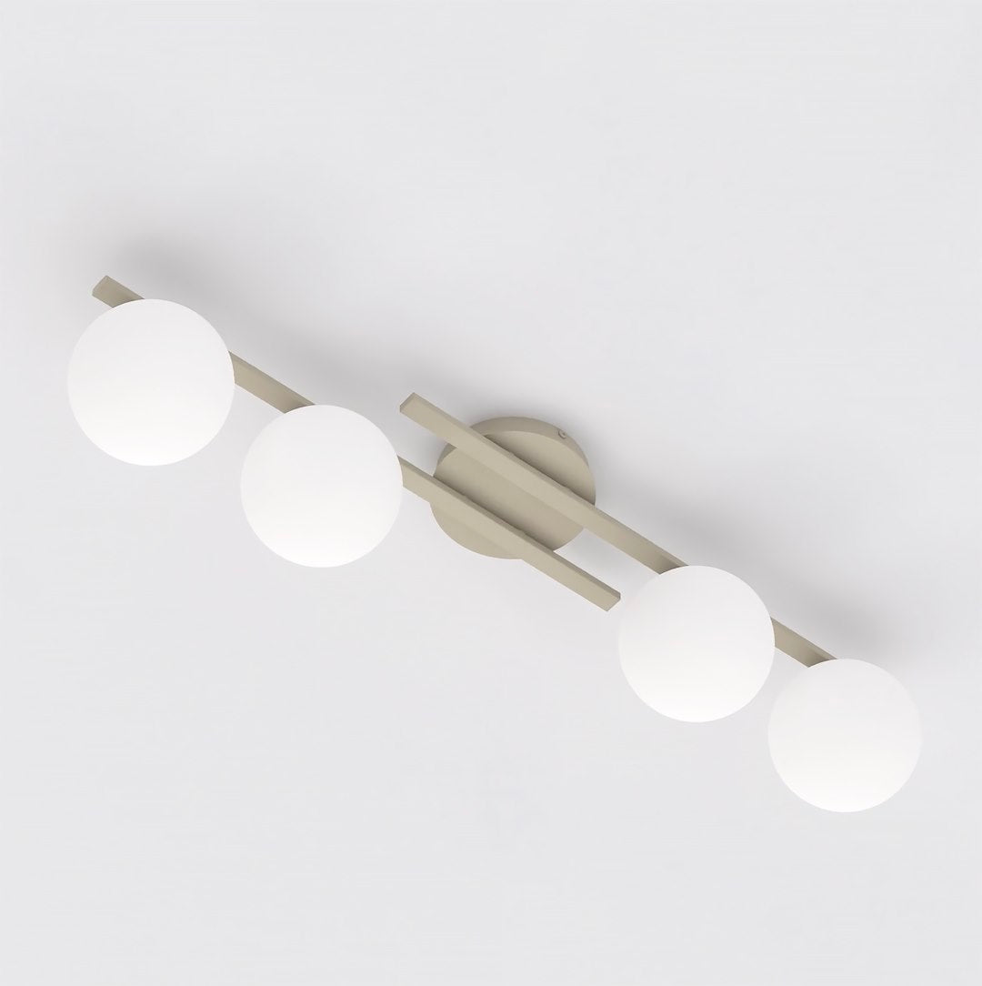 Kairo 4 loftlampe mokka/opal