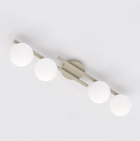 Kairo 4 loftlampe mokka/opal