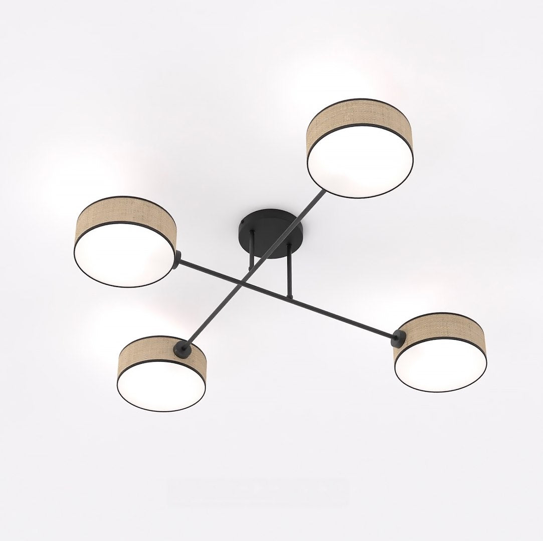 Maga 4 loftlampe rattan