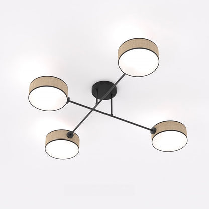 Maga 4 loftlampe rattan