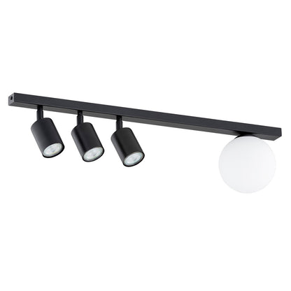 Baster 4 loftlampe sort